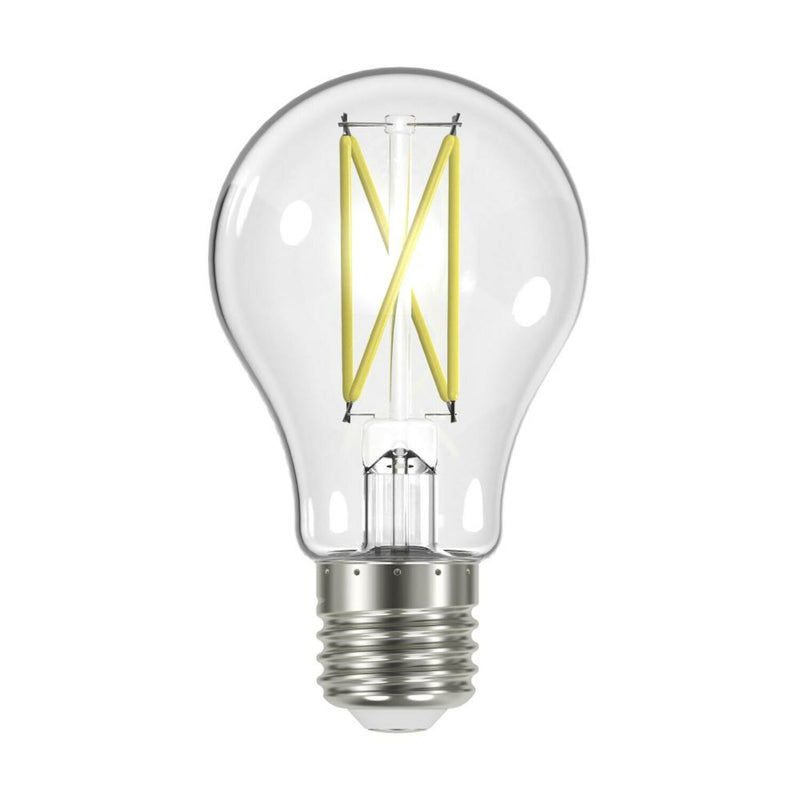 LED BULB 8 WATT A19 MEDIUM BASE 3000K 120 VOLT