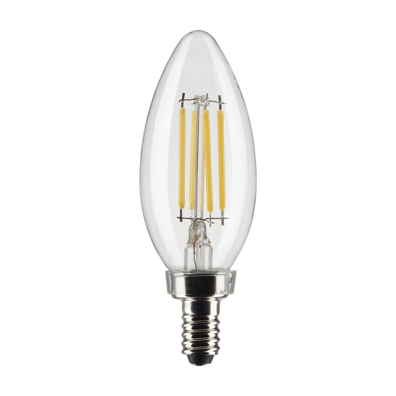 LED BULB 4 WATT B11 CANDELABRA BASE 3000K 120V - robinsonco.ca