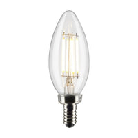LED BULB 4 WATT B11 CANDELABRA BASE 3000K 120V - robinsonco.ca