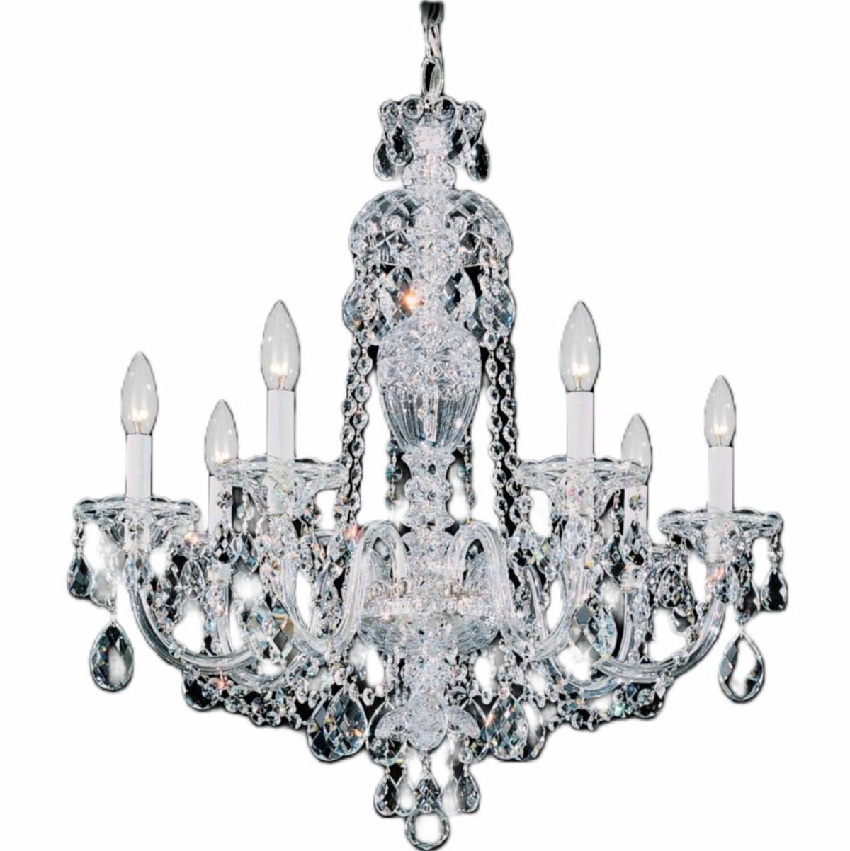 STERLING 7-LIGHT CHANDELIER