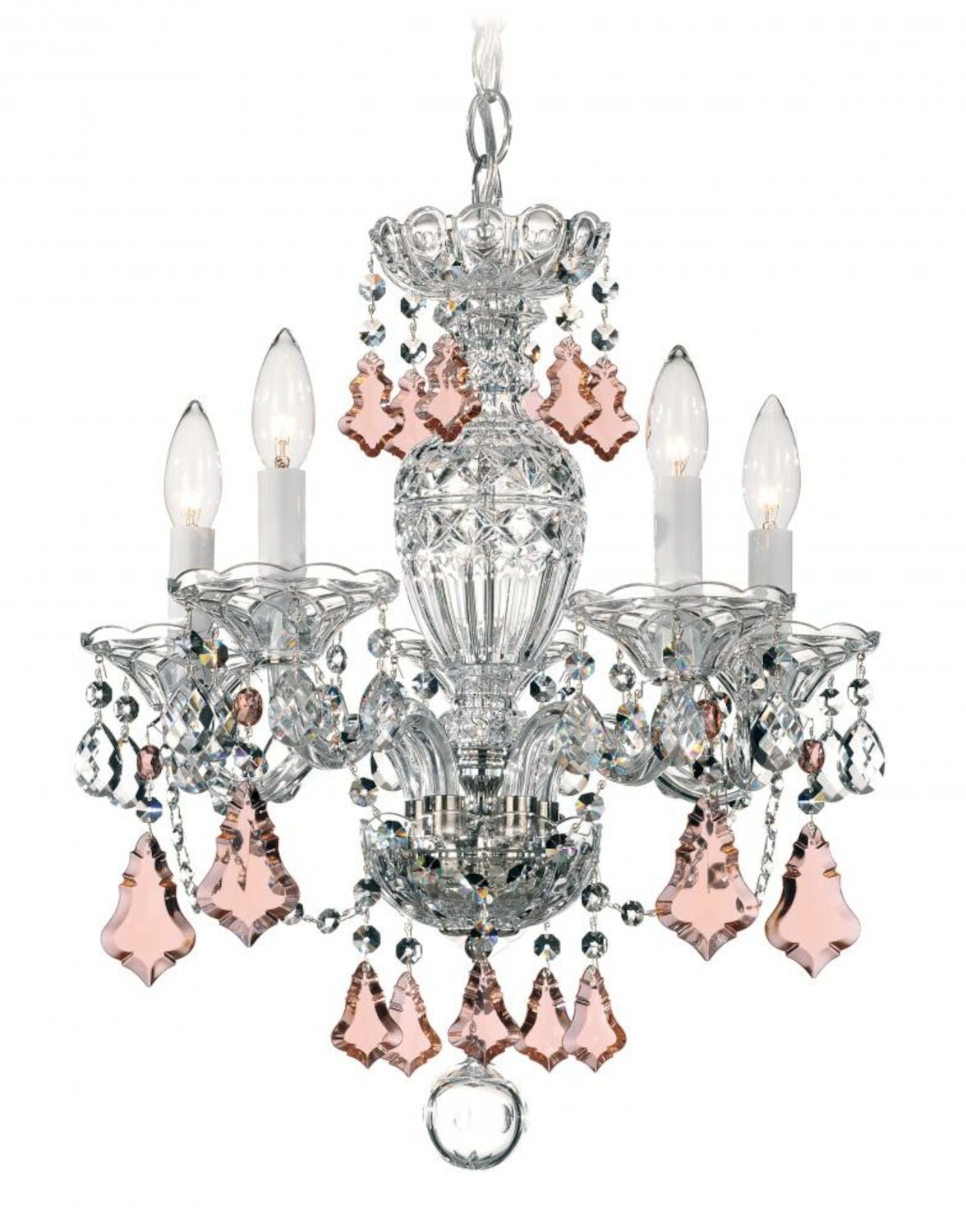 STERLING 5-LIGHT CHANDELIER