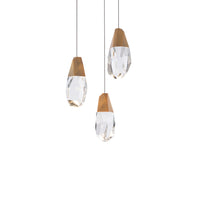 MARTINI 3 LIGHT LED MULTI-LIGHT PENDANT
