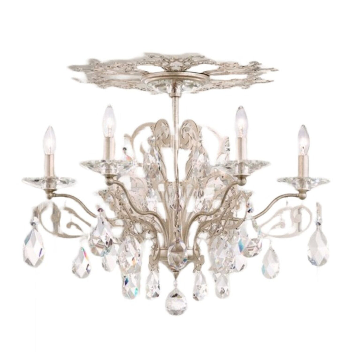 FILIGRAE SEMI FLUSH LIGHT