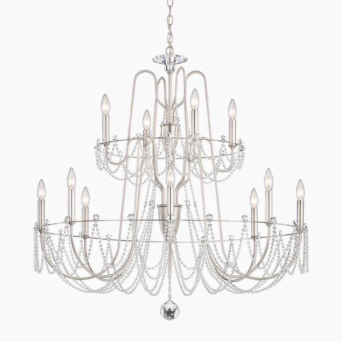 Schonbek Esmery 12 light chandelier