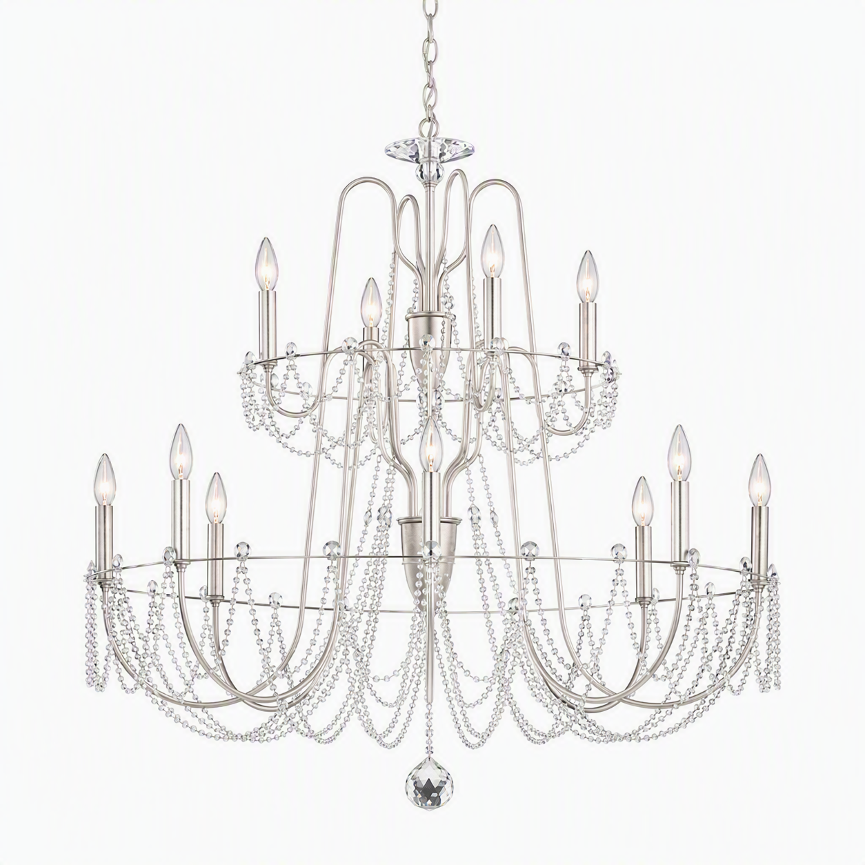 Schonbek Esmery 12 light chandelier