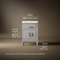 SEER 24-IN BATHROOM VANITY CABINET - robinsonco.ca
