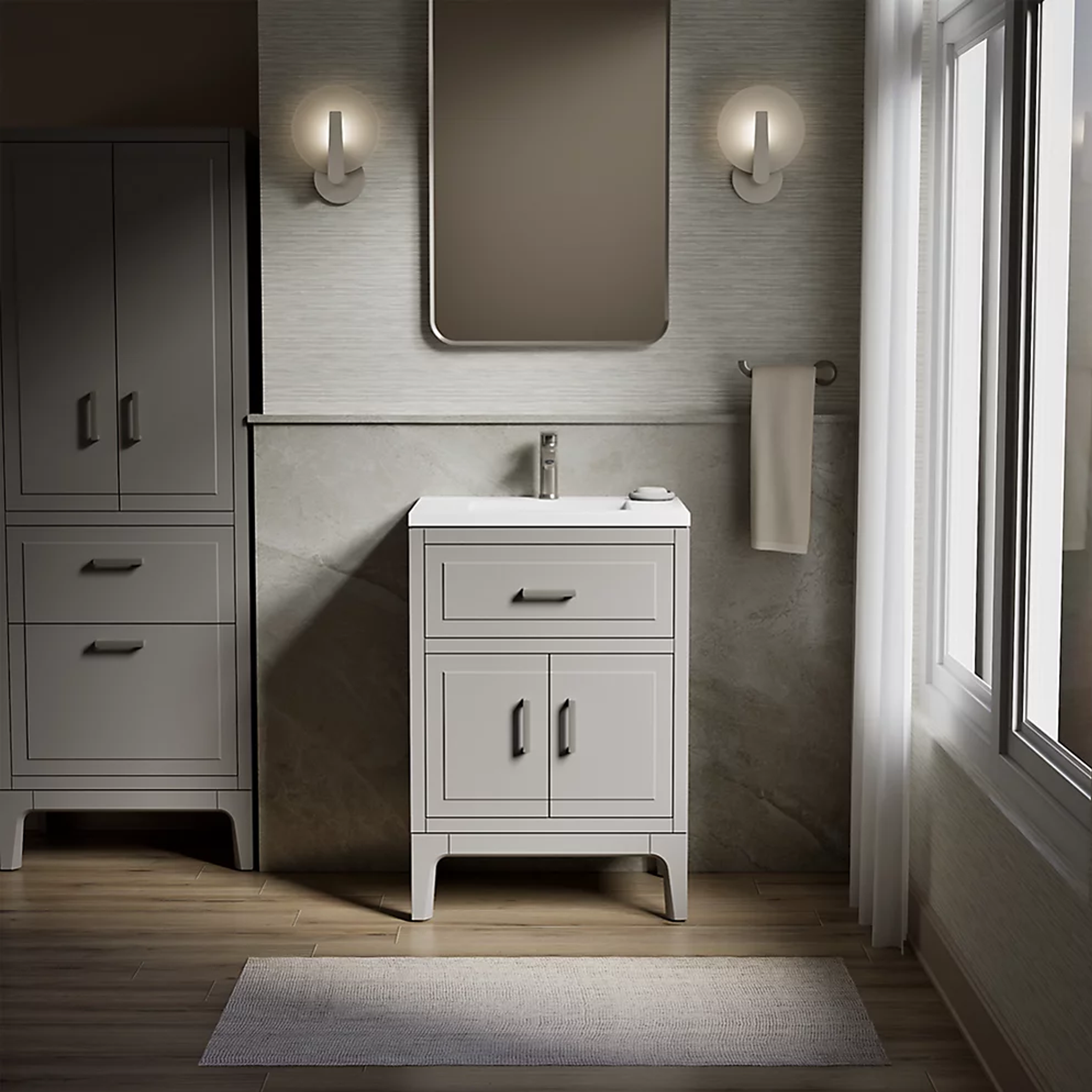 SEER 24-IN BATHROOM VANITY CABINET - robinsonco.ca