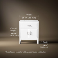 SEER 30-IN BATHROOM VANITY CABINET - robinsonco.ca