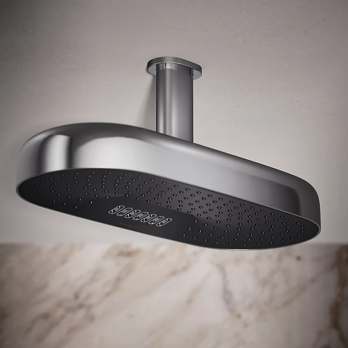 STATEMENT® OBLONG 18-INCH 2F RAINHEAD - robinsonco.ca