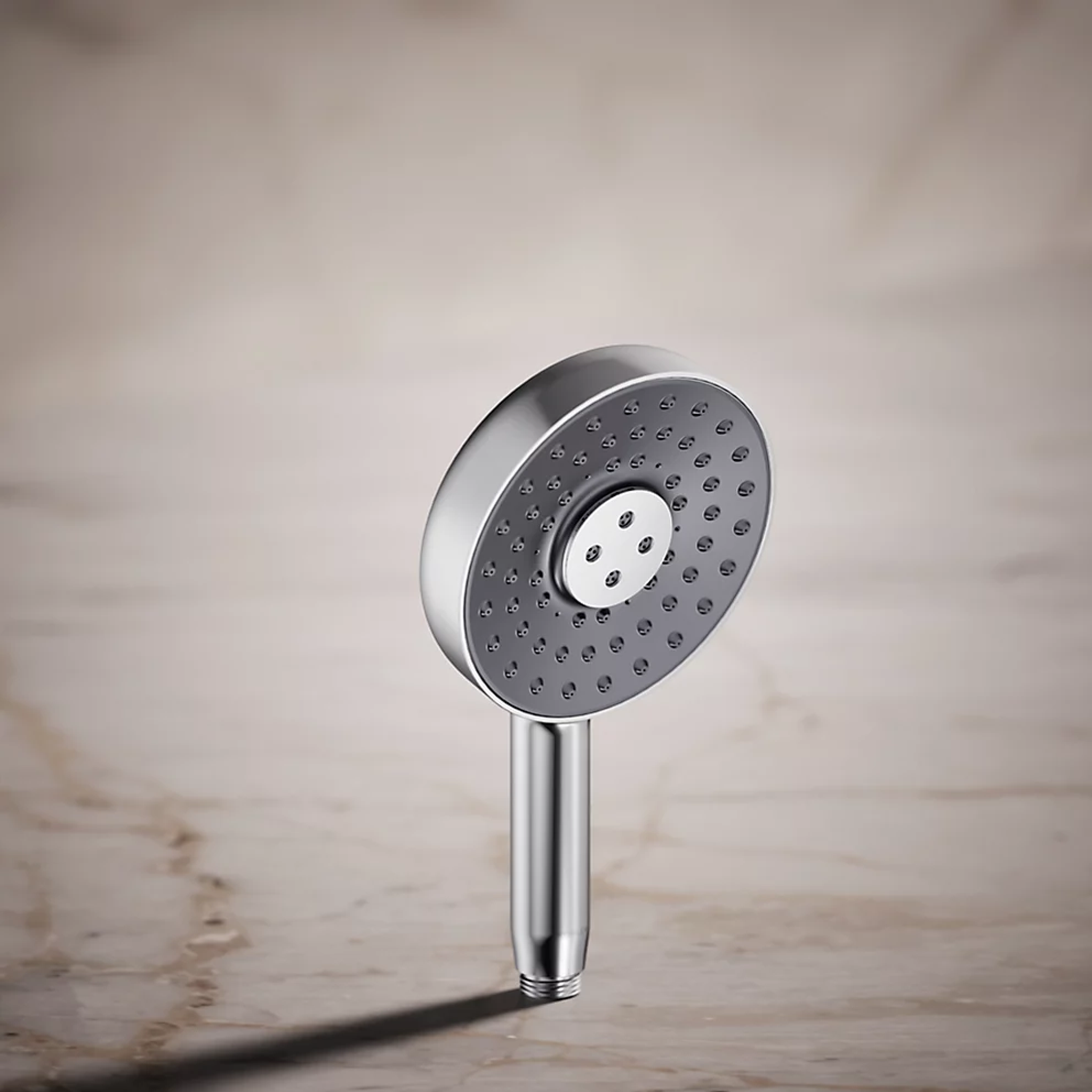 STATEMENT ROUND THREE-FUNCTION HANDSHOWER, 2.5 GPM - robinsonco.ca