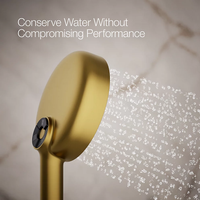 STATEMENT ROUND THREE-FUNCTION HANDSHOWER, 2.5 GPM - robinsonco.ca