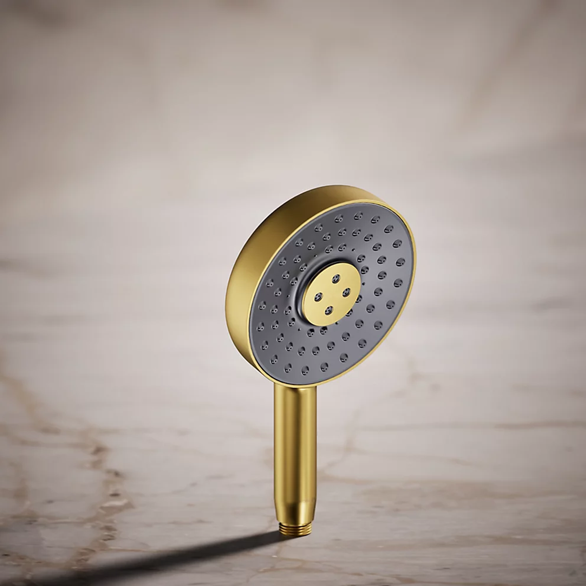 STATEMENT ROUND THREE-FUNCTION HANDSHOWER, 2.5 GPM - robinsonco.ca