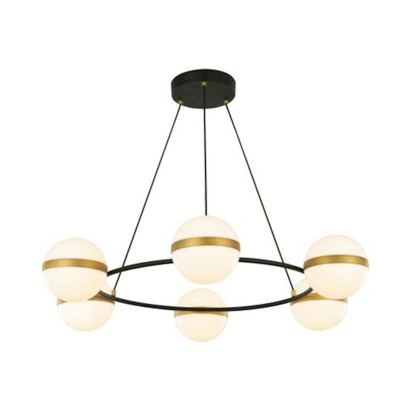 TAGLIATO 6-LIGHT 3000K LED CHANDELIER