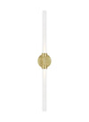 LINGER 2 LIGHT LINE VOLTAGE LED WALL/BATH VANITY