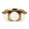 ORBEL 15-INCH 3000K LED FLUSH MOUNT LIGHT, 700FMOBL-LED - robinsonco.ca