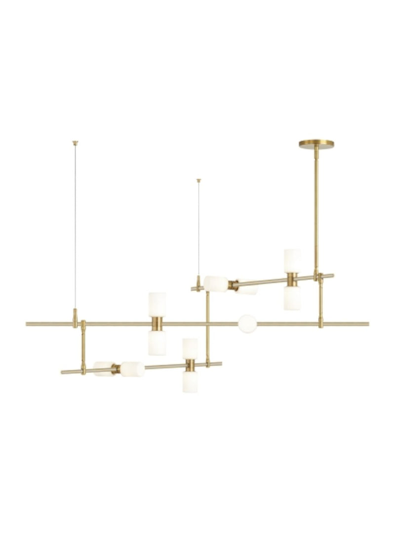 MODERNRAIL CHANDELIER 2 LED SURFACE CANOPY - robinsonco.ca