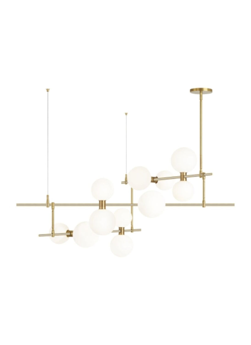 MODERNRAIL CHANDELIER 2 LED SURFACE CANOPY