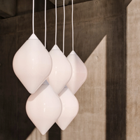Tom Dixon Flare Pendant cluster opal pendant lights