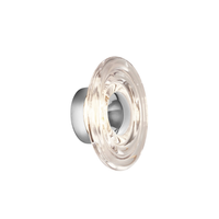 Tom Dixon Press Led Wall Light mini clear finish