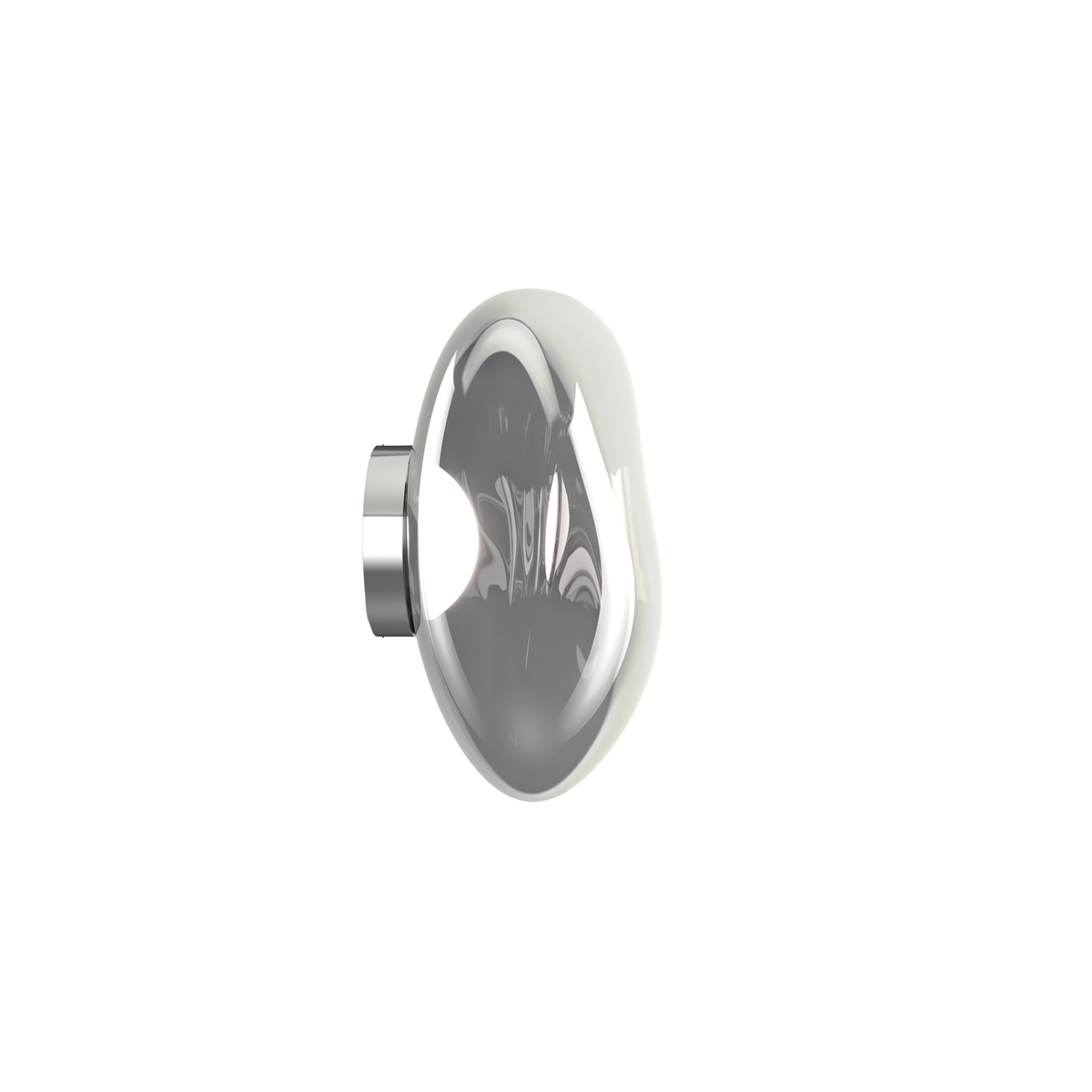 Melt Wall Light medium size in nickel finish
