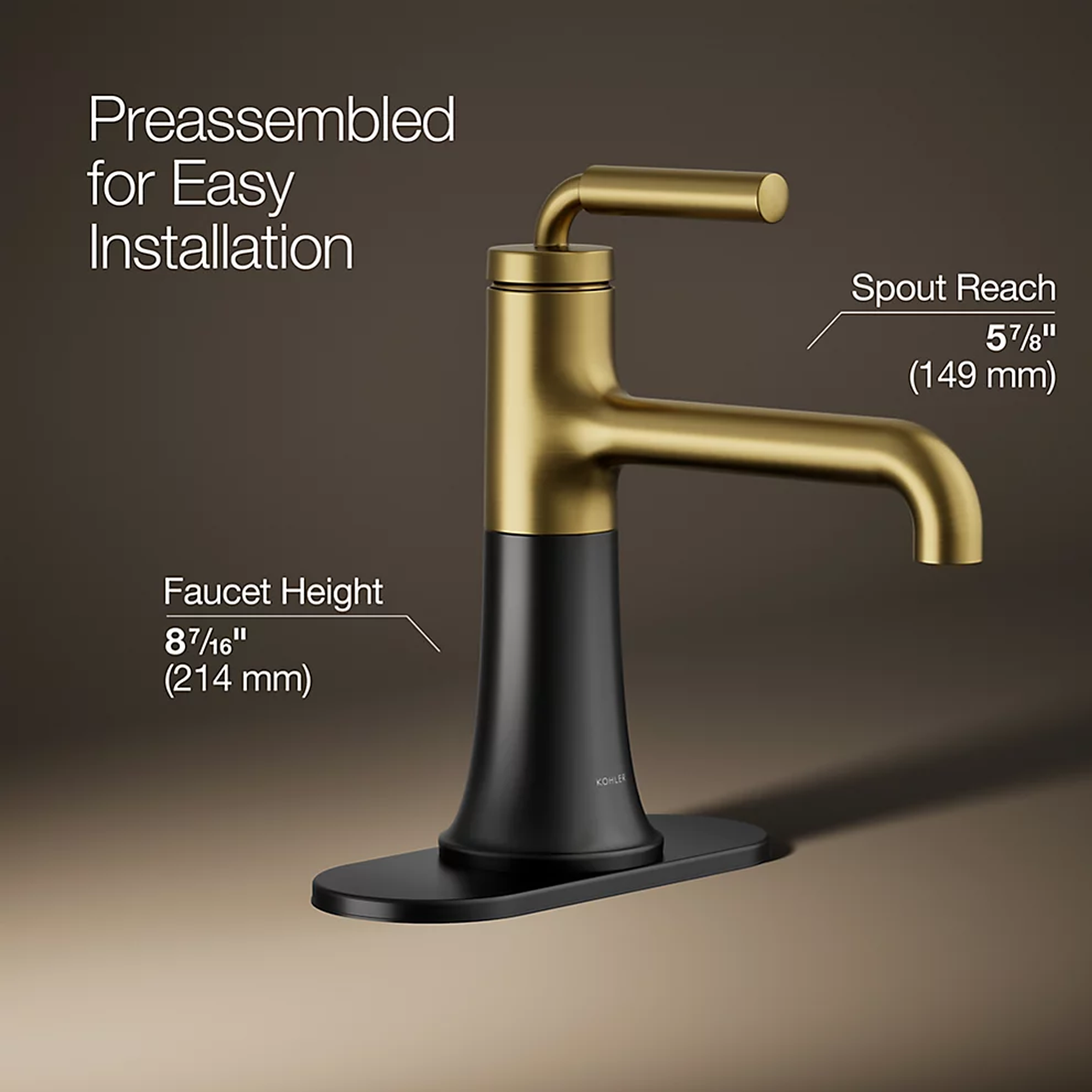 TONE SINGLE-HANDLE BATHROOM SINK FAUCET - robinsonco.ca