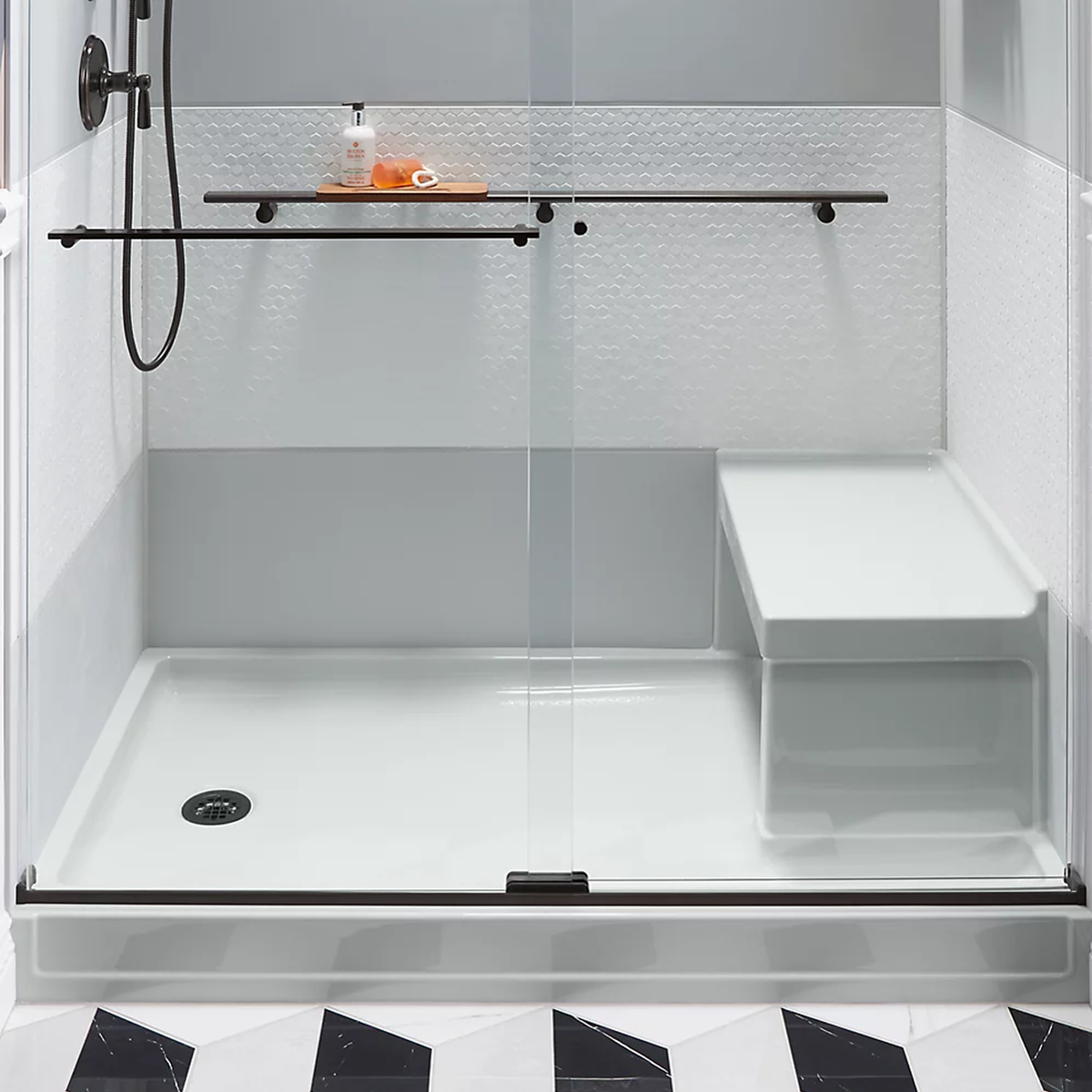 TRESHAM® 60X36-INCH ALCOVE SHOWER BASE - robinsonco.ca