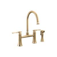 TULHAM® BRIDGE KITCHEN FAUCET WITH SIDE SPRAY - robinsonco.ca