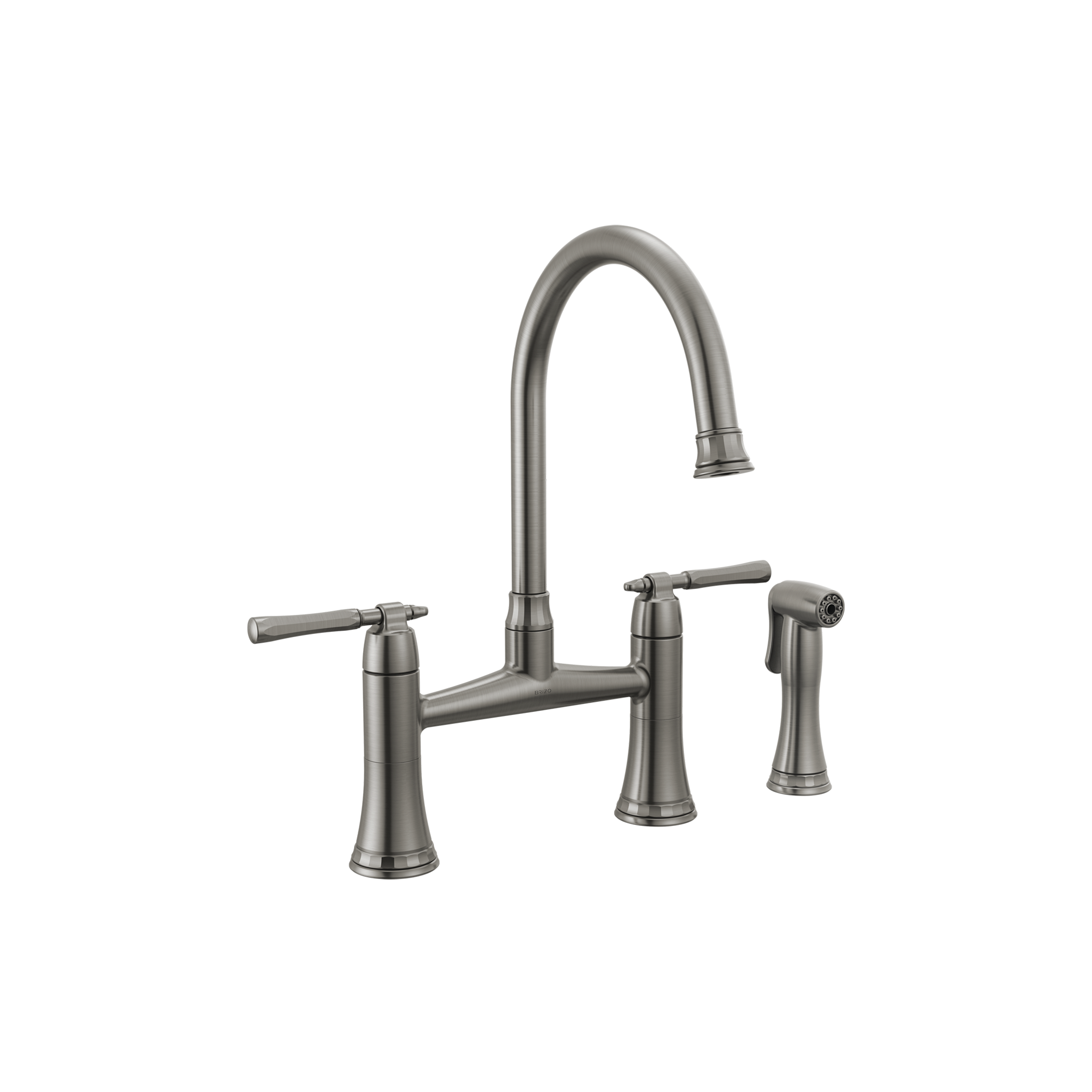 TULHAM® BRIDGE KITCHEN FAUCET WITH SIDE SPRAY - robinsonco.ca
