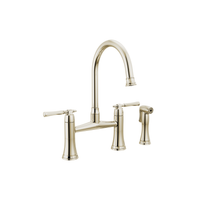TULHAM® BRIDGE KITCHEN FAUCET WITH SIDE SPRAY - robinsonco.ca