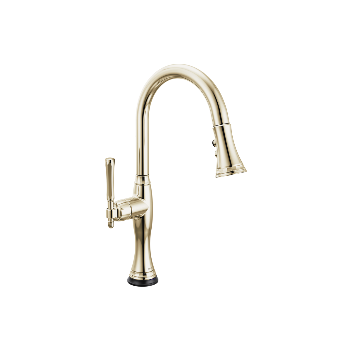 TULHAM SmartTouch pull-down kitchen faucet polished nickel finish