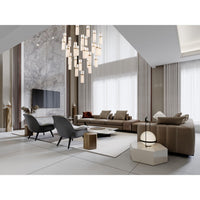 VERONA RECTANGULAR LED CHANDELIER (MULTIPLE SIZES) - robinsonco.ca