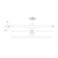 VERA LED VANITY LIGHT (MULTIPLE SIZES) - robinsonco.ca