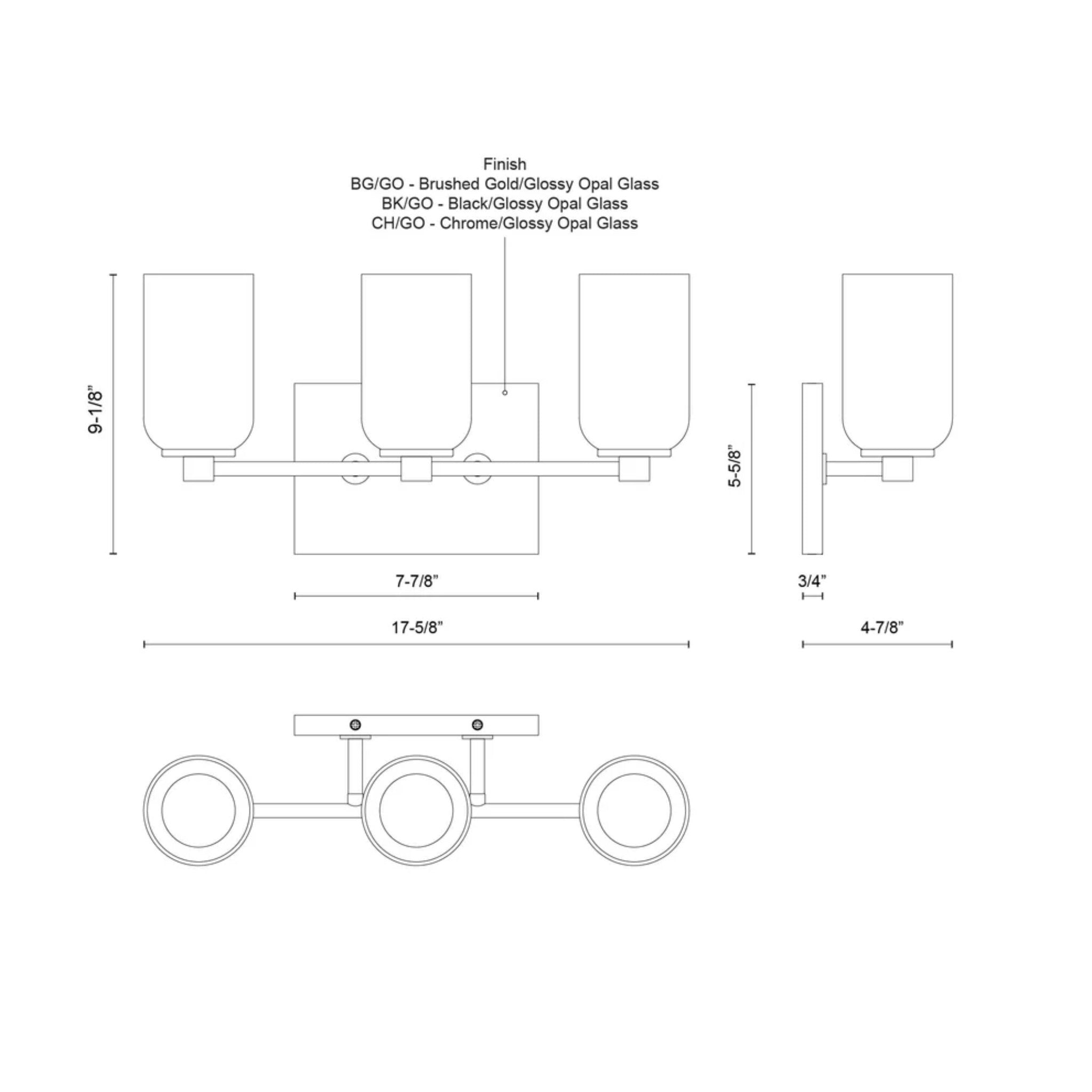 NOLA VANITY LIGHT (MULTIPLE SIZES) - robinsonco.ca
