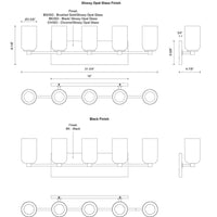 NOLA VANITY LIGHT (MULTIPLE SIZES) - robinsonco.ca