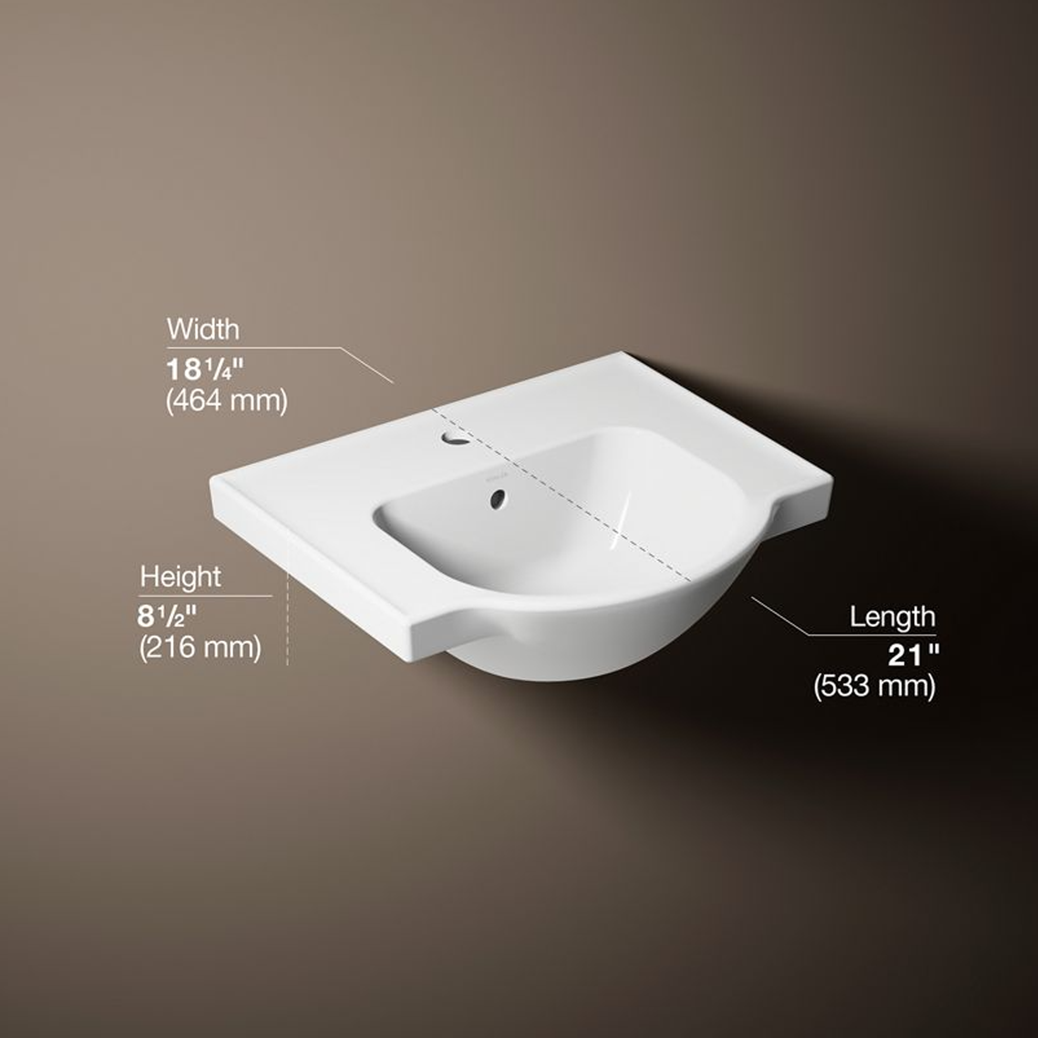 VEER® RECTANGULAR PEDESTAL BATHROOM SINK - robinsonco.ca