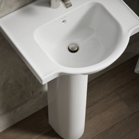 VEER® RECTANGULAR PEDESTAL BATHROOM SINK - robinsonco.ca