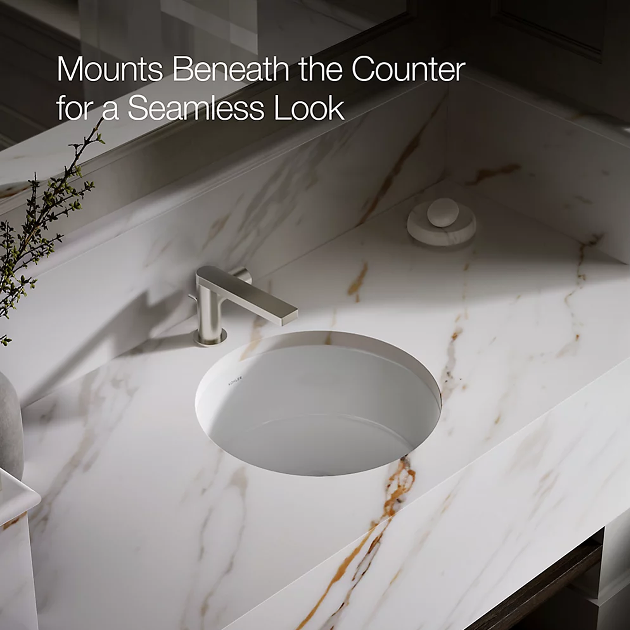 VERTICYL® ROUND UNDERMOUNT BATHROOM SINK - robinsonco.ca