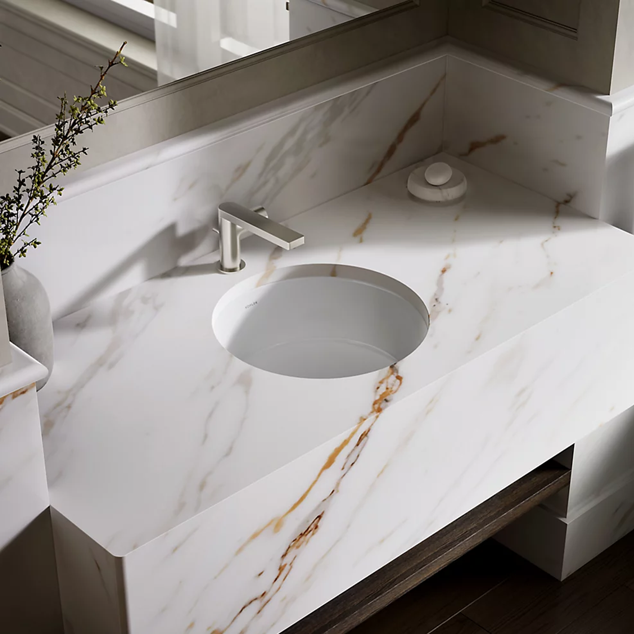 VERTICYL® ROUND UNDERMOUNT BATHROOM SINK - robinsonco.ca