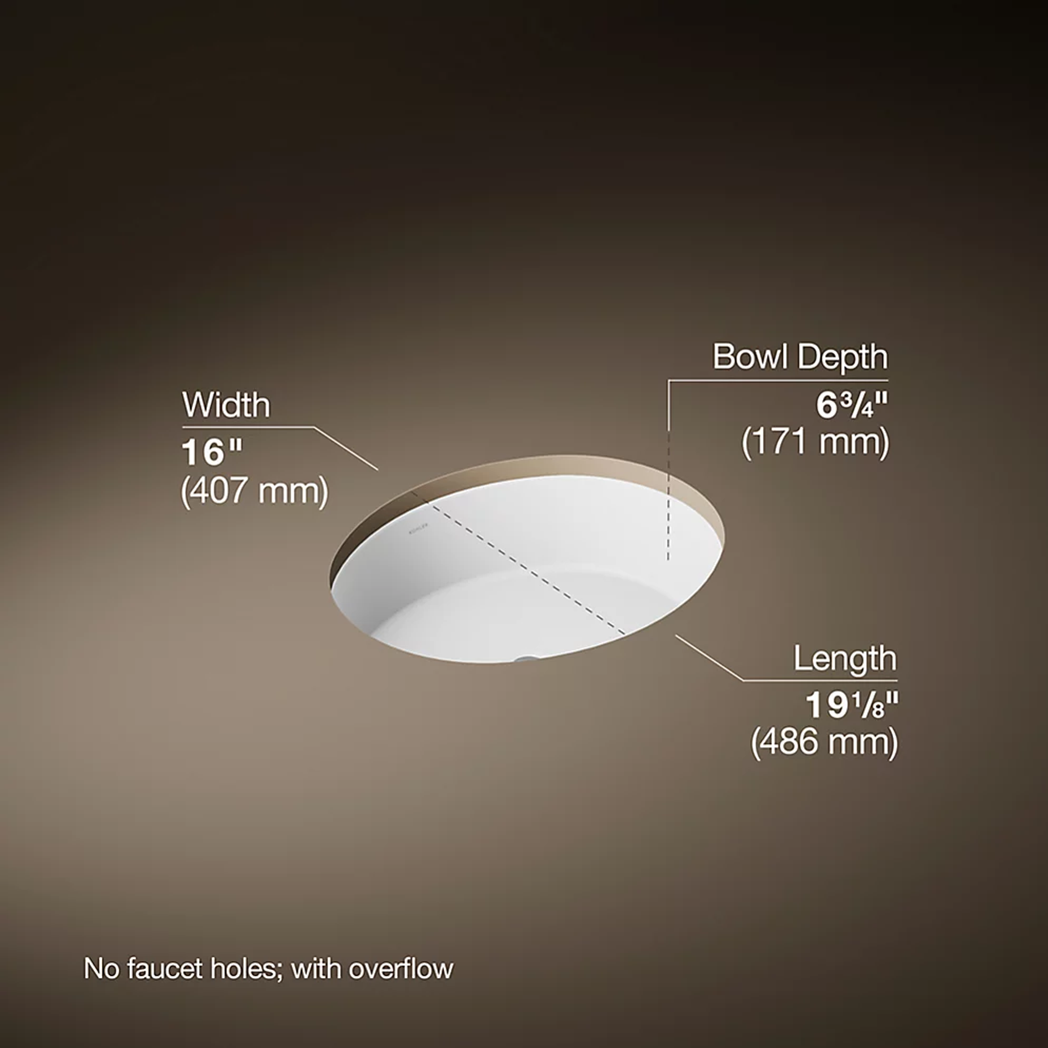 VERTICYL® OVAL UNDERMOUNT BATHROOM SINK - robinsonco.ca