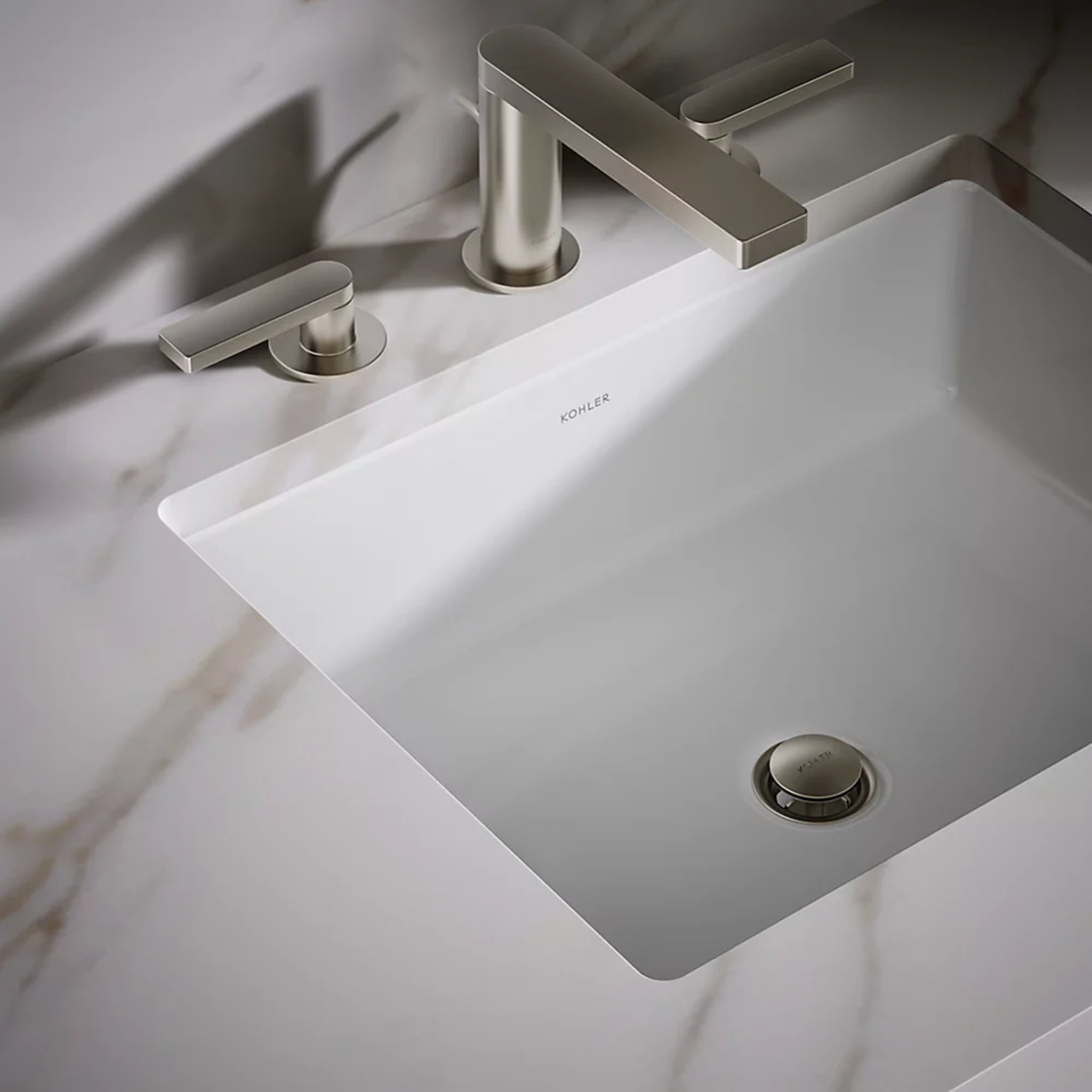 VERTICYL® RECTANGLE UNDERMOUNT BATHROOM SINK VERTICYL® RECTANGLE UNDERMOUNT BATHROOM SINK