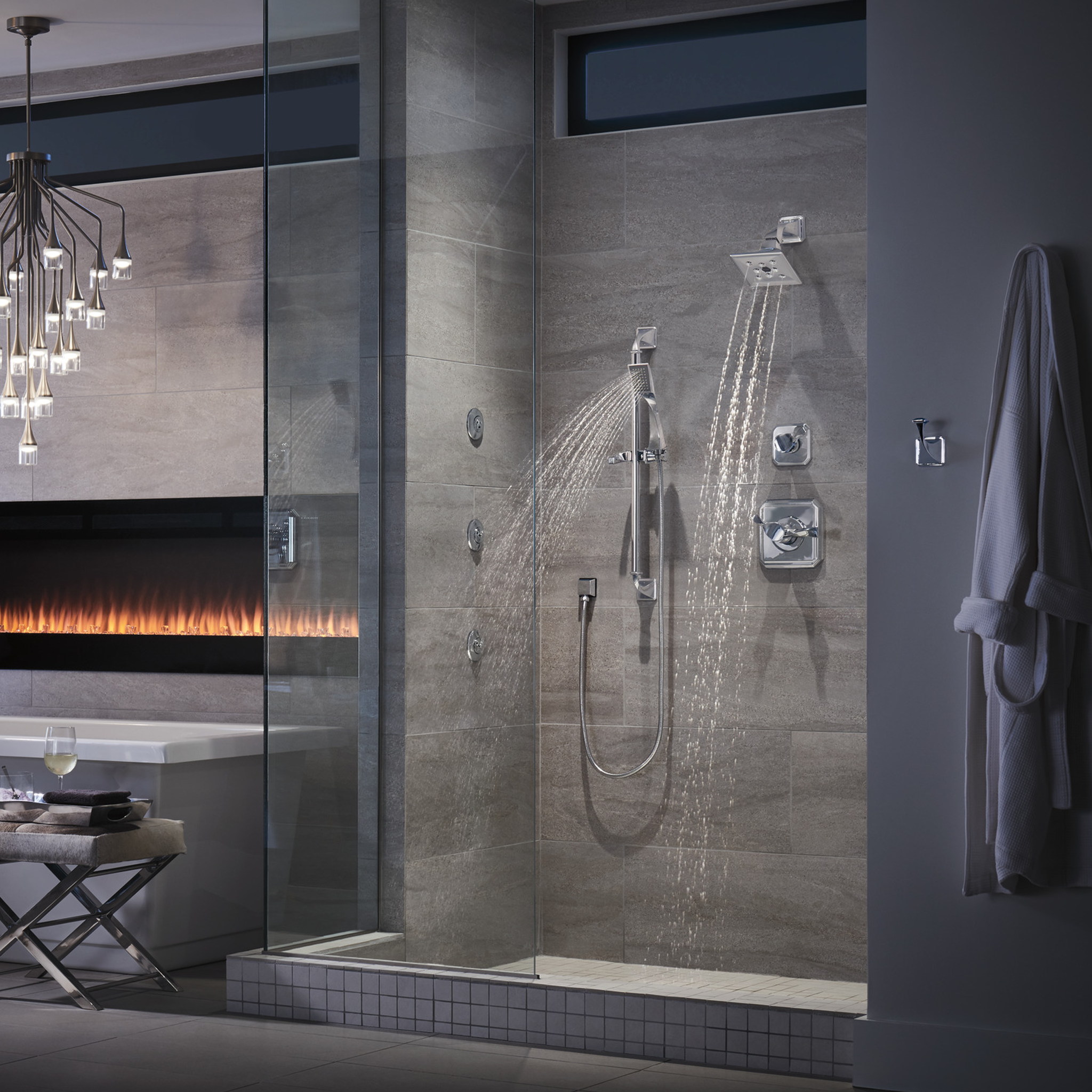 VIRAGE SLIDE BAR WITH HAND SHOWER - robinsonco.ca