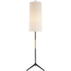 AERIN FRANKFORT 1-LIGHT 60-INCH FLOOR LAMP WITH LINEN SHADE