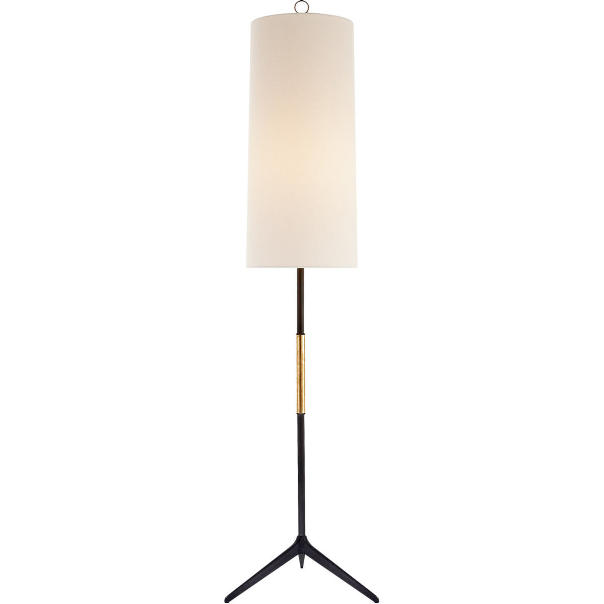 AERIN FRANKFORT 1-LIGHT 60-INCH FLOOR LAMP WITH LINEN SHADE