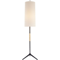 AERIN FRANKFORT 1-LIGHT 60-INCH FLOOR LAMP WITH LINEN SHADE