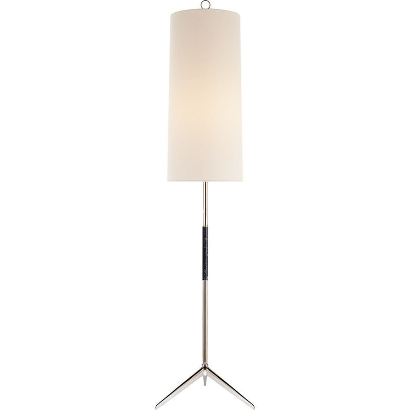 AERIN FRANKFORT 1-LIGHT 60-INCH FLOOR LAMP WITH LINEN SHADE - robinsonco.ca