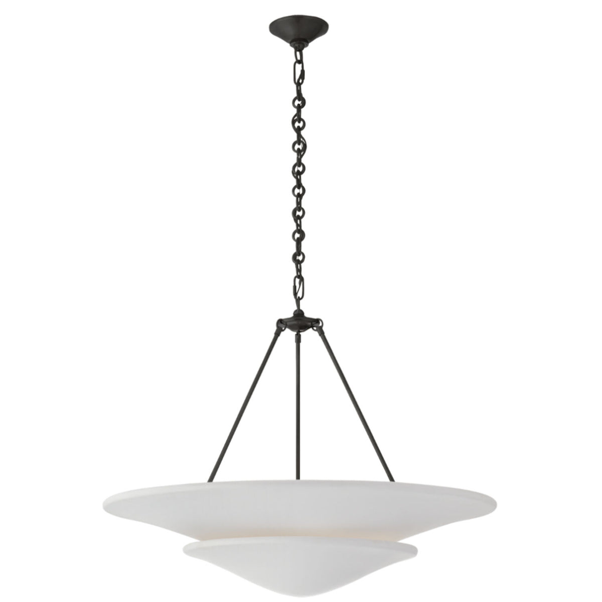 MOLLINO  32-INCH TIERED SIX LIGHT CHANDELIER - robinsonco.ca