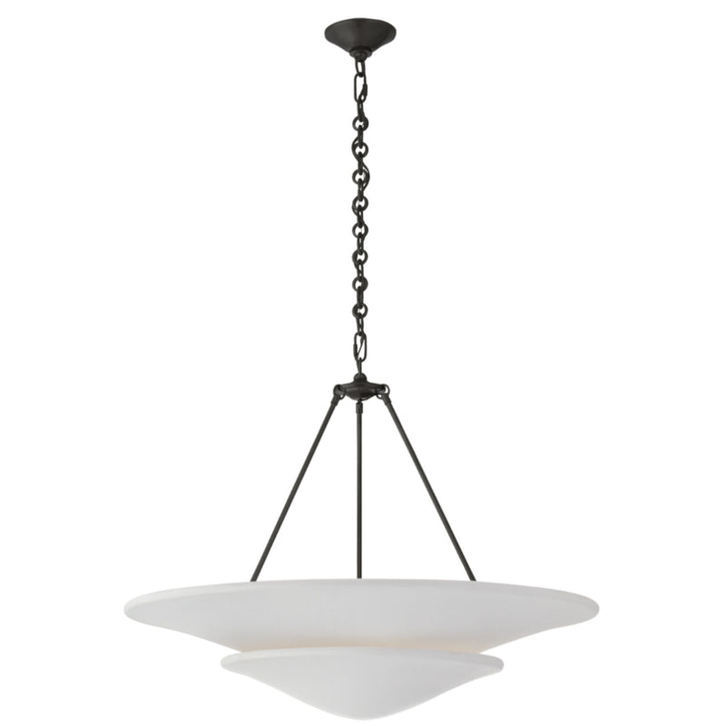 MOLLINO  32-INCH TIERED SIX LIGHT CHANDELIER - robinsonco.ca