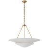 MOLLINO  32-INCH TIERED SIX LIGHT CHANDELIER