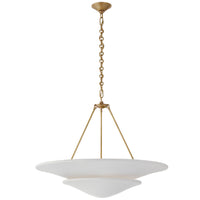 MOLLINO  32-INCH TIERED SIX LIGHT CHANDELIER