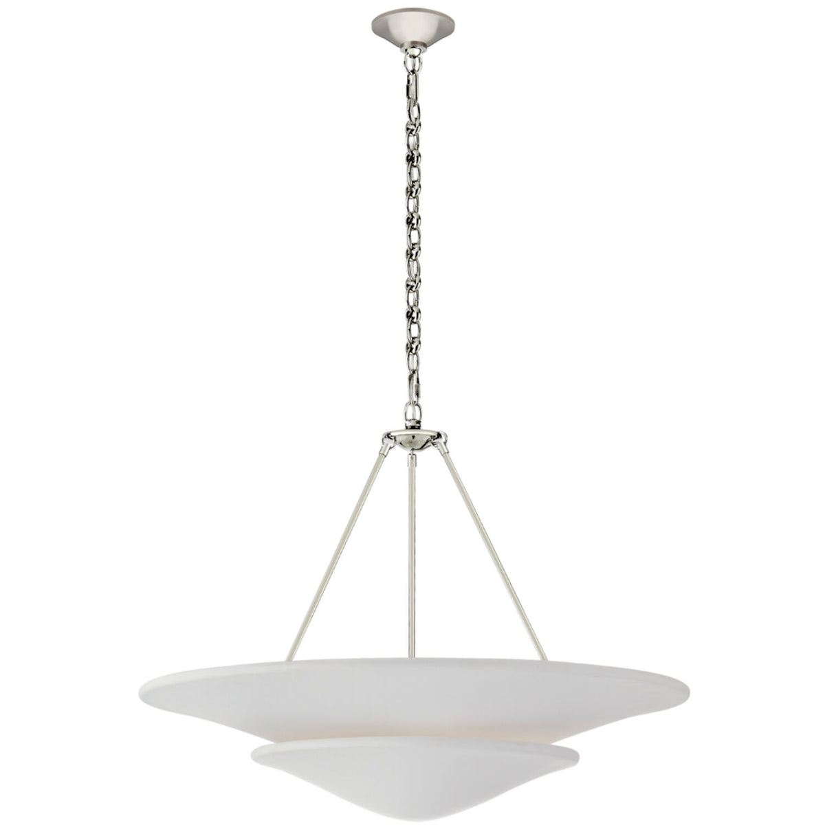 MOLLINO  32-INCH TIERED SIX LIGHT CHANDELIER - robinsonco.ca